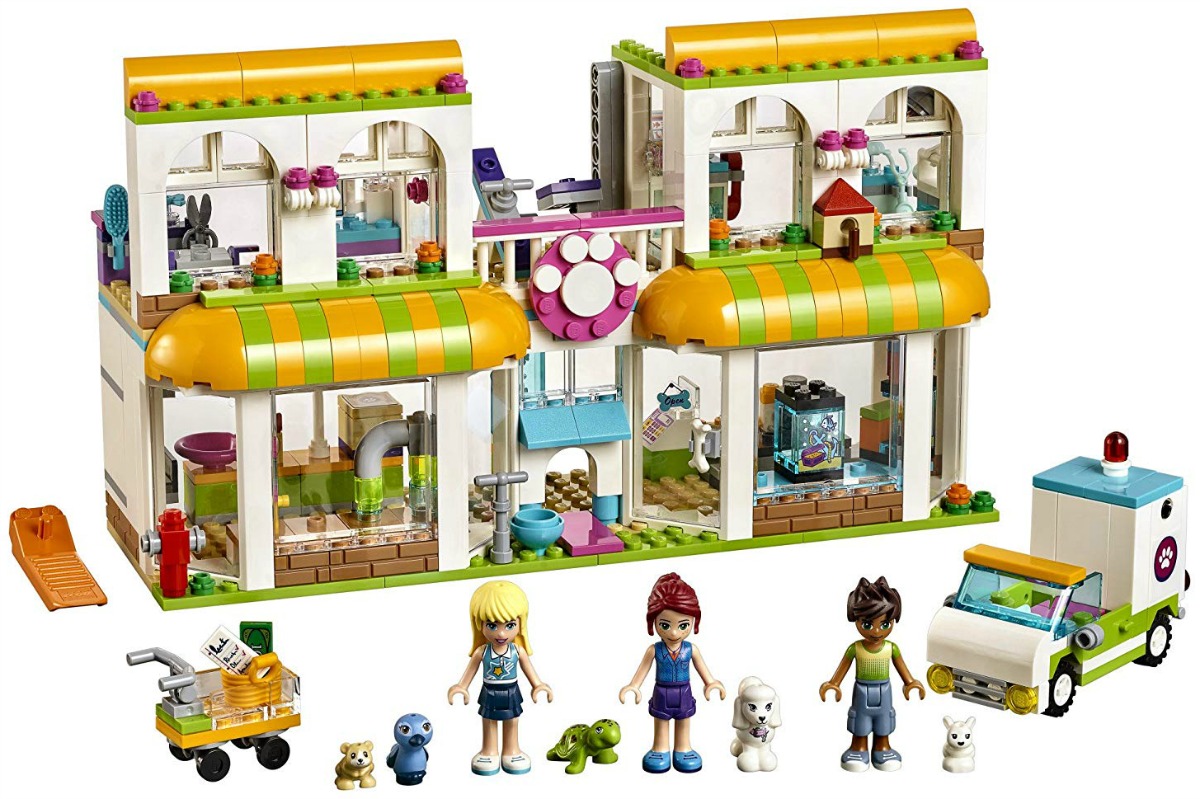 lego friends heartlake city pet center contents