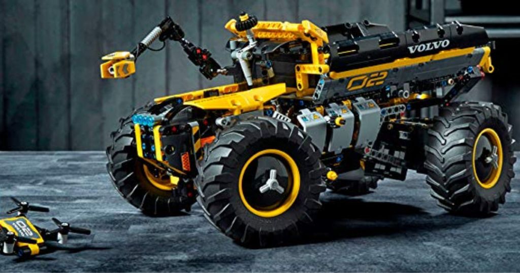 built LEGO Technic Volvo Concept Wheel Loader