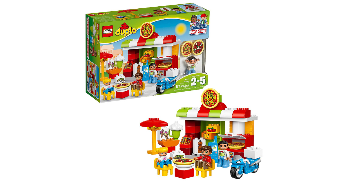 lego duplo pizzeria building set