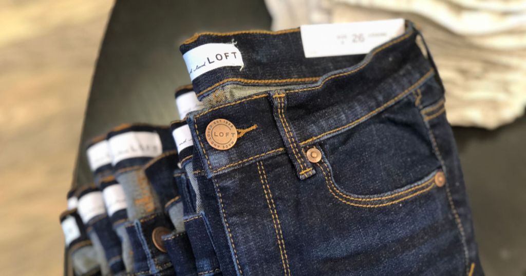 Loft Jeans in store