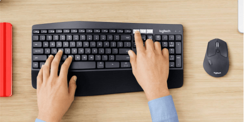 Logitech Performance Wireless Keyboard & Optical Mouse Only $37.88 Shipped (Regularly $100)