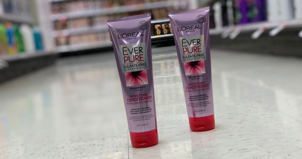 loreal ever pure hair care