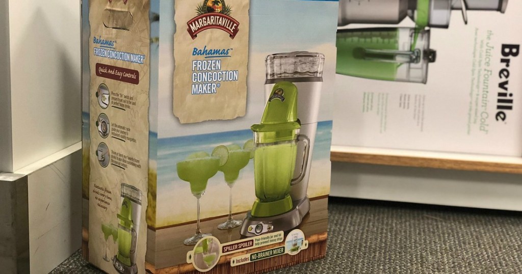 Margaritaville Bahamas Frozen Concoction Maker on floor in-store