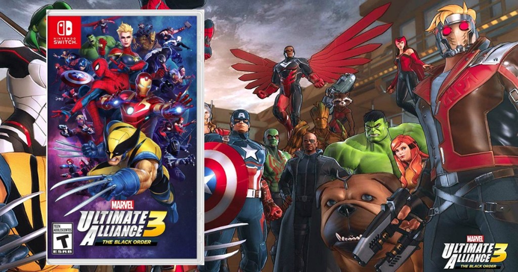 marvel ultimate alliance 3 nintendo switch game