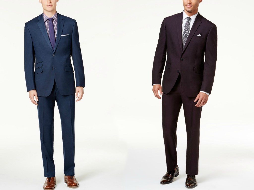 Men modeling Kenneth Cole Suits