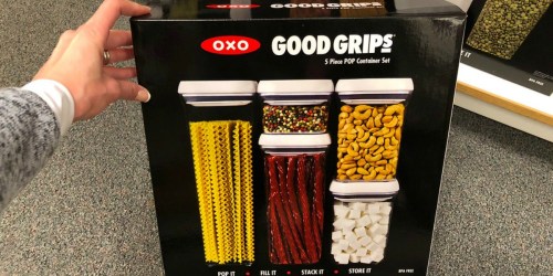 OXO 5-Piece Pop Container Set Only $37 Shipped (Regularly $84) + More