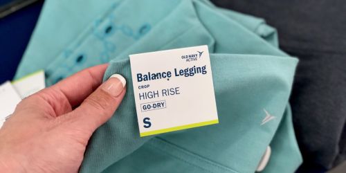 Old Navy Cardholders: Women’s & Girl’s Leggings Only $10 (Regularly up to $30)