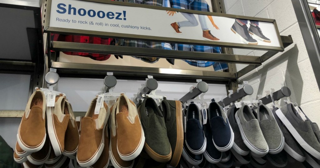 Old Navy Boy's Sneakers on display