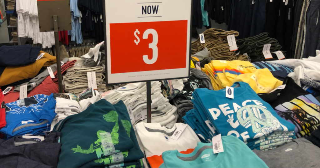 Old Navy Boys Tees $3 sale