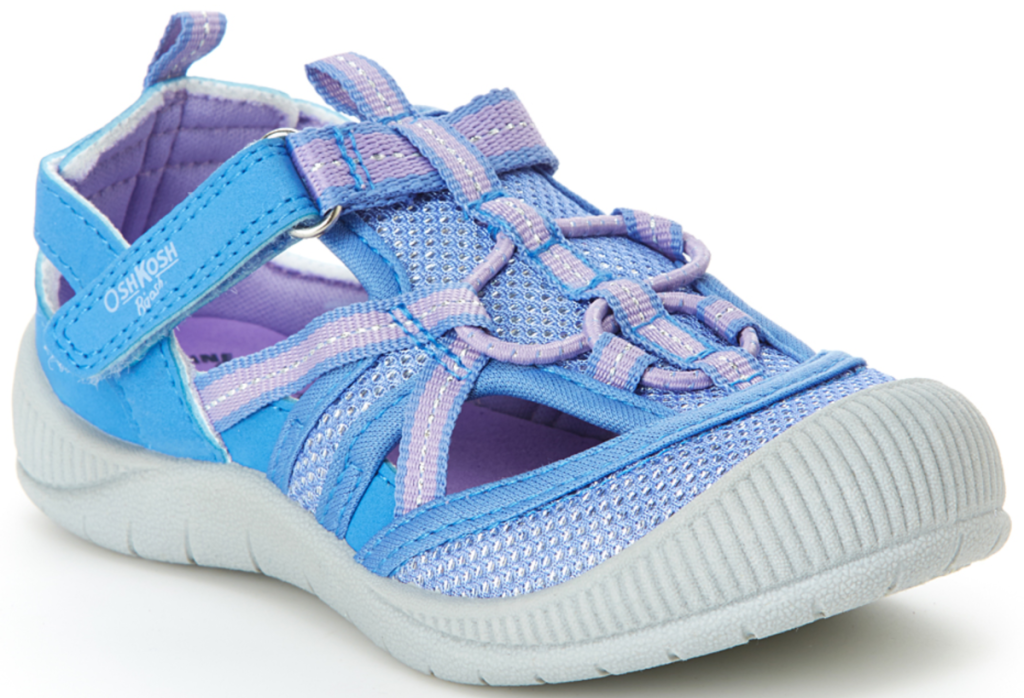 OshKosh B'Gosh Blue & Light Purple Myla Sandal