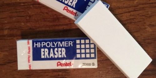 Pentel Hi-Polymer Block Erasers 14-Pack Only $4.99 at OfficeDepot/Office Max.online