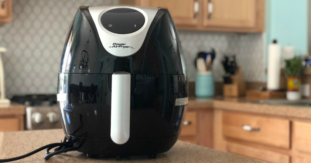 Power XL Brand air fryer in kitchen on counter top