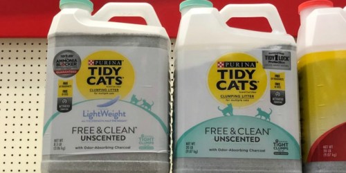 NEW Purina Tidy Cats Coupon = Cat Litter Only $5.74 Each After Target Gift Card