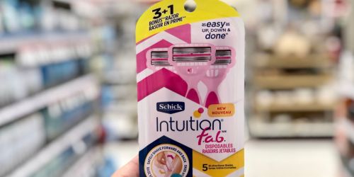 New High-Value $3/1 Schick Disposable Razor Printable Coupon