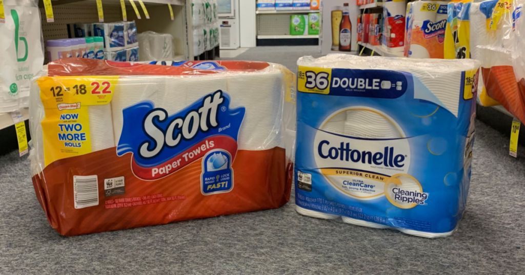 package of scott and cottonelle