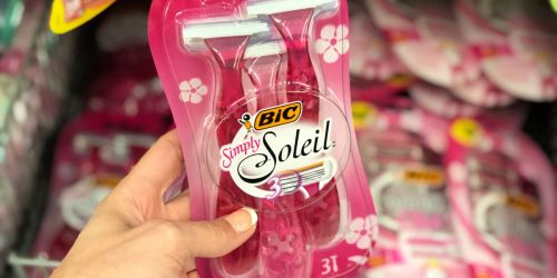 Better Than FREE BiC Soleil Razors After Cash Back at Walmart