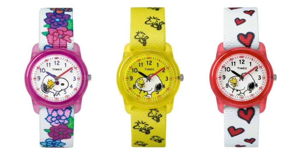 Snoopy and Woodstock Watches