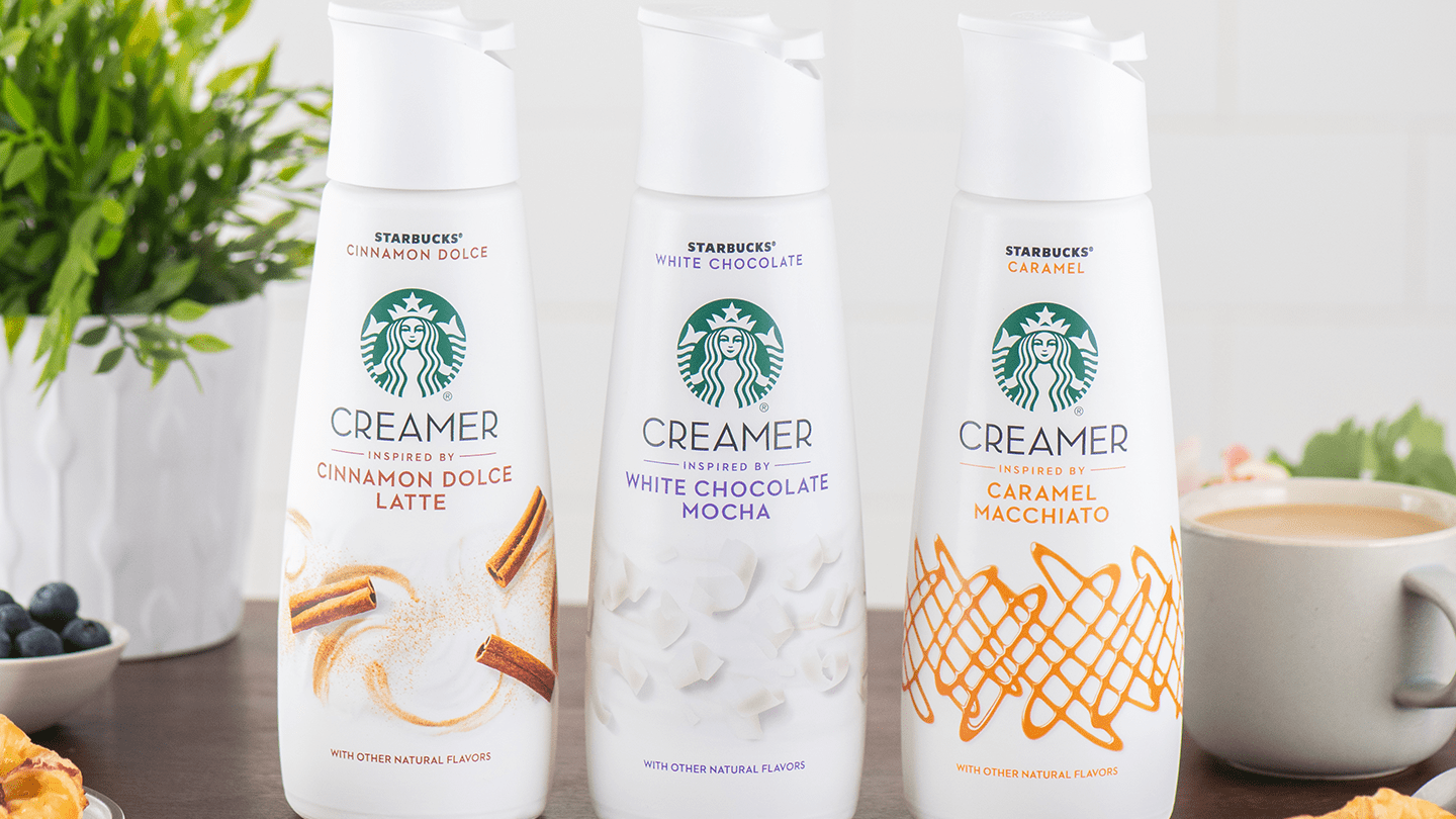 Starbucks creamers