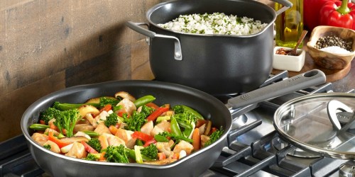 T-Fal Stackable Titanium Non-Stick 10-Piece Cookware Set Just $59.99 at Macy’s