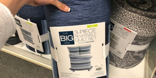 The Big One Reversible Quilt Sets Only $32 at Kohl’s (Regularly $140) – Valid for ALL Sizes