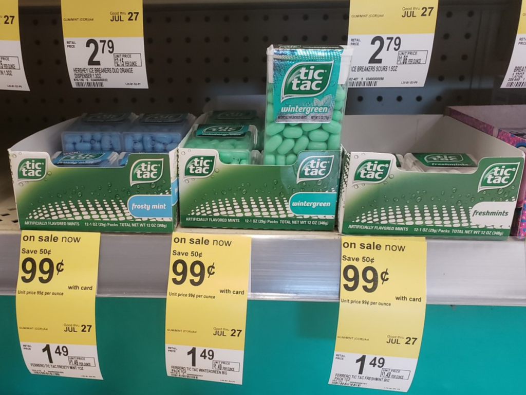 Tic Tac Mints Walgreens