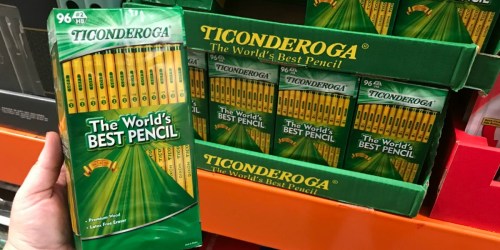 Dixon Ticonderoga 96-Count Pencils Under $10 at Costco & Sam’s Club (Amazing Reviews)