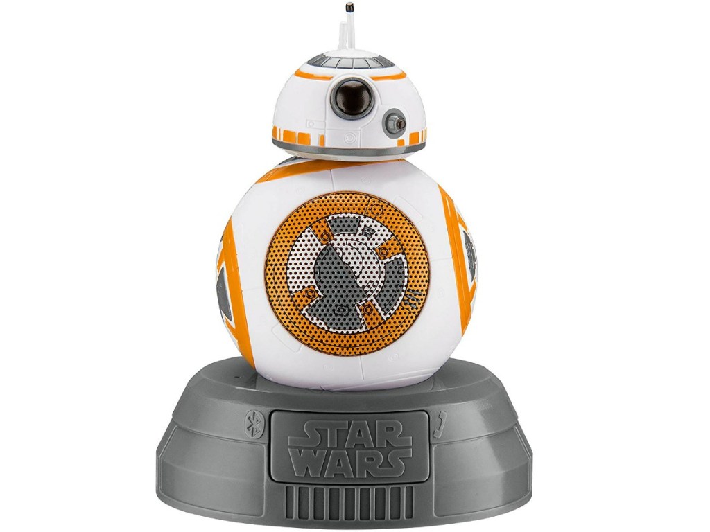 star wars figure called BB8 on a white background