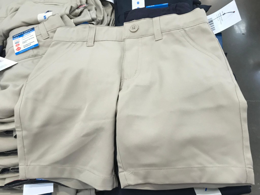 french toast uniform shorts