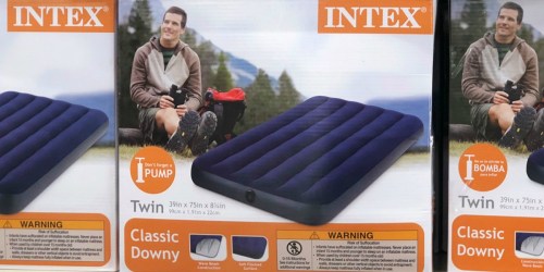 Intex Twin Inflatable Air Mattress Just $7.97 at Walmart.online (Regularly $16)