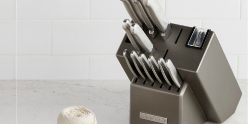 KitchenAid Stainless Steel 16-Piece Cutlery Set Just $56 Shipped (Regularly $170)