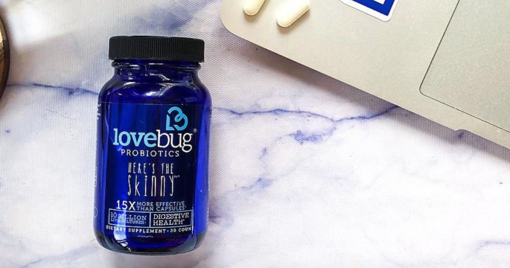 lovebug probiotics here's the skinny bottle next to onlineputer