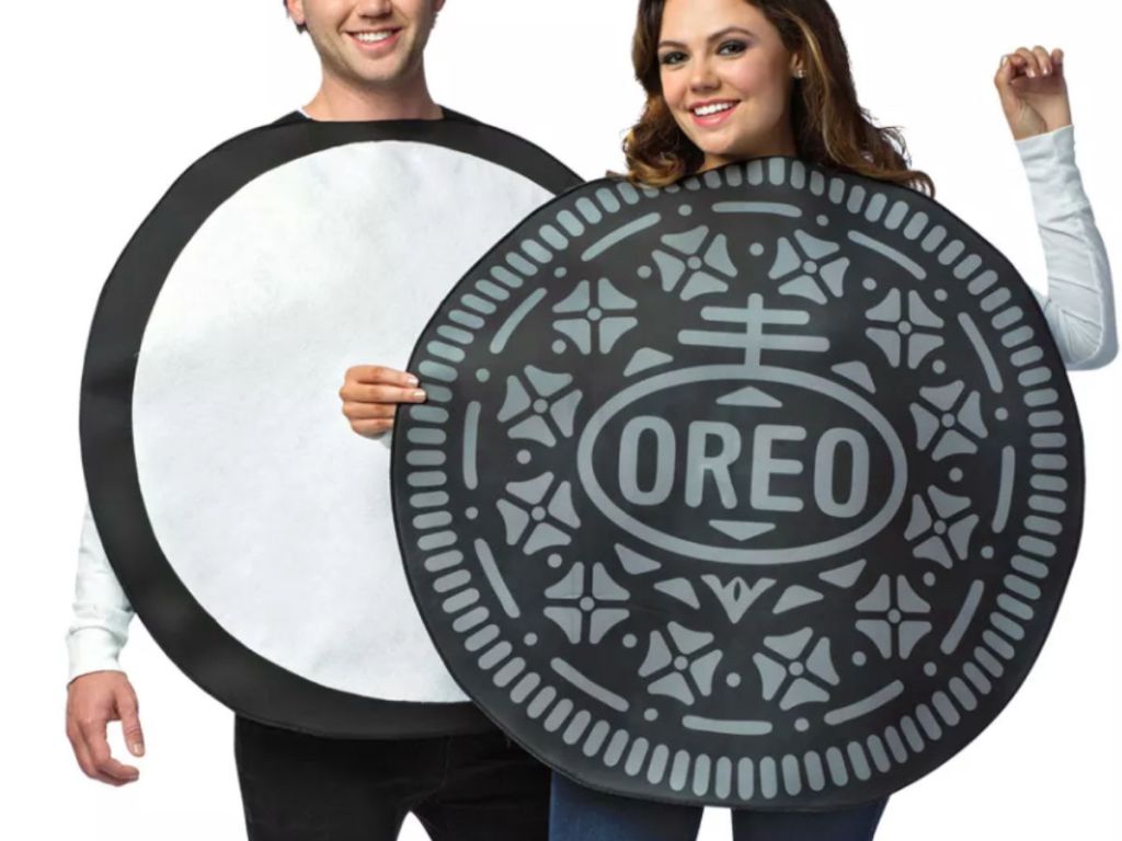 adult couple costume oreo