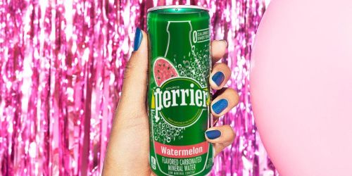 Perrier Watermelon Sparkling Water 30-Count Only $8.52 Shipped on Amazon | Just 28¢ Per Can