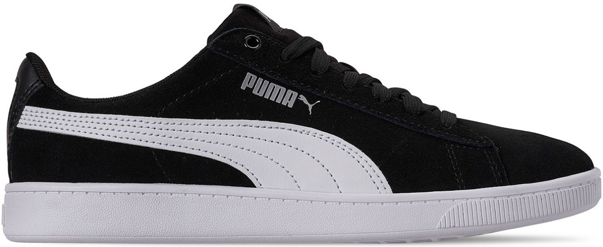 classic white and black puma shoes