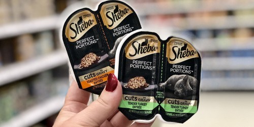 Sheba Wet Cat Food Twin Pack Trays 18-Count Only $13.68 Shipped | Just 38¢ Per Serving