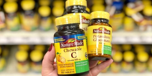 Buy 1, Get 1 Free Nature Made Vitamins & Supplements on Walgreens.online | Prices from 90¢ Each