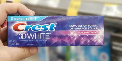 FREE Crest Toothpastes & Oral B Toothbrush After Walgreens Rewards