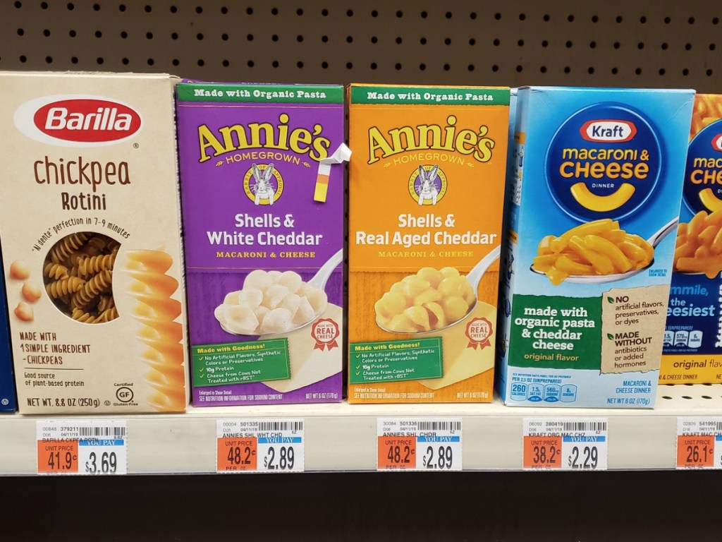 Annie's Shells & Cheese at CVS