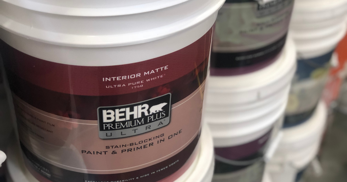 behr paint bucket