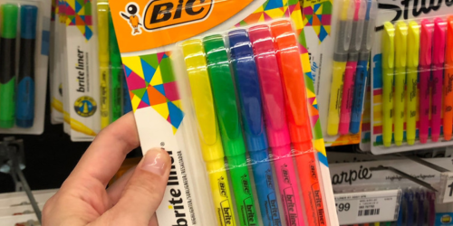 2 BIC Highlighter 5-Packs Just $4.49 at Walgreens