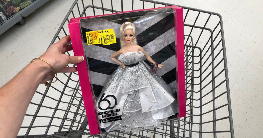 barbie 60th anniversary doll at walmart