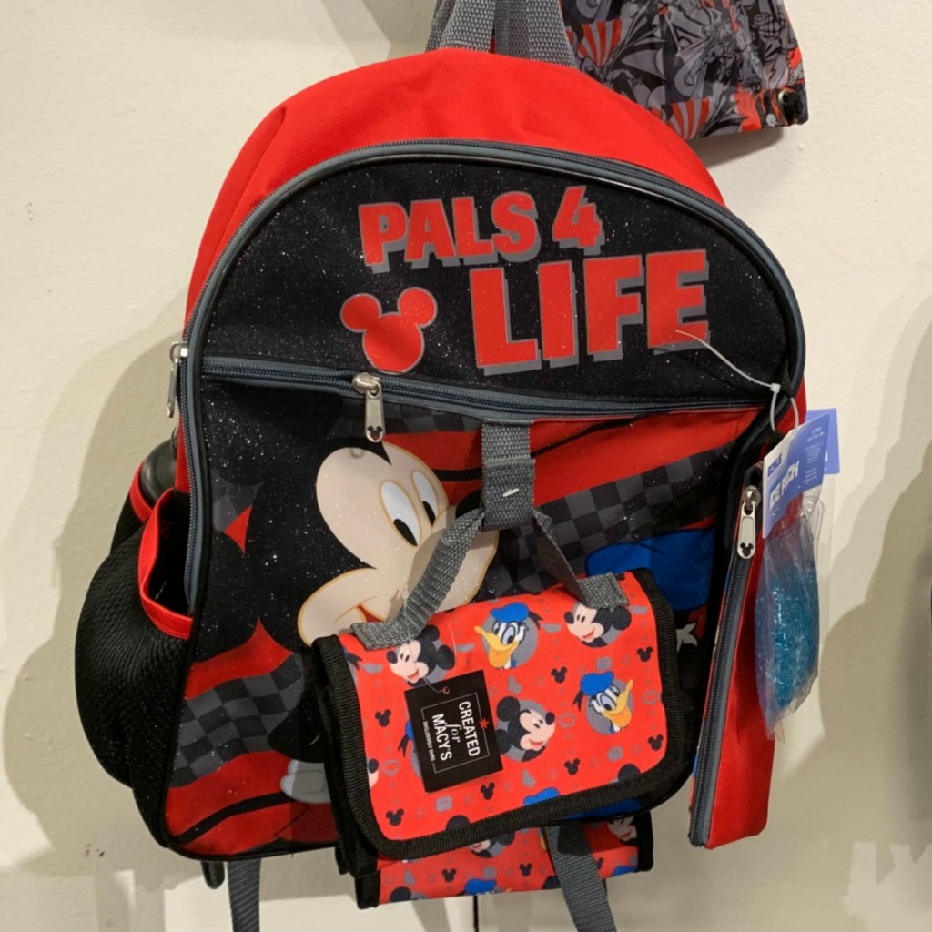 Disney's Mickey Mouse themed backpack