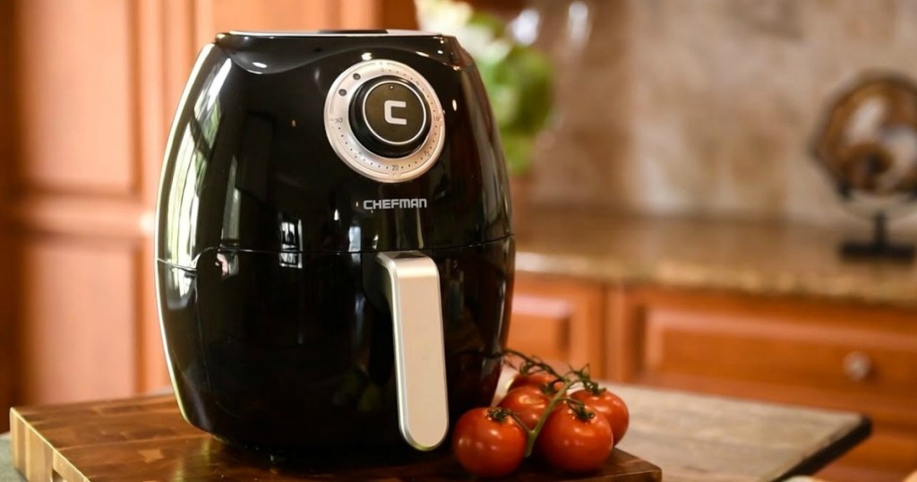 air fryer on kitchen counter