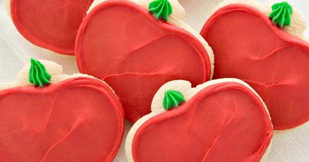 cheryl's apple cutout sugar cookies