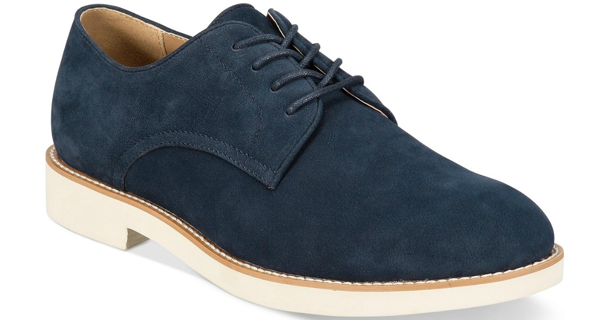 Club Room Men's Shiloh Buck Dress Shoes in Blue