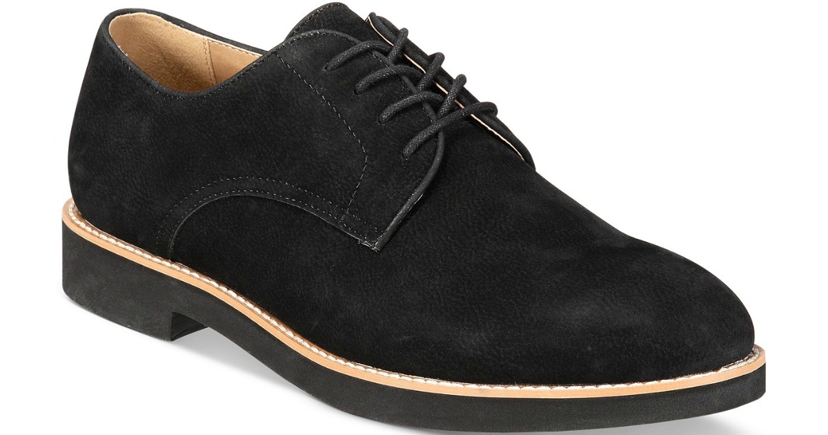 Club Room Men's Shiloh Buck Dress Shoes in black