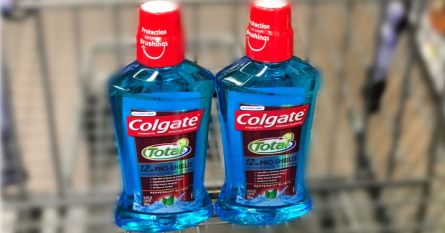 Colgate Total Mouthwash in cart