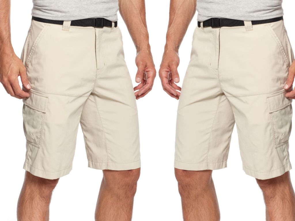 khaki Columbia Battle Ridge II Short