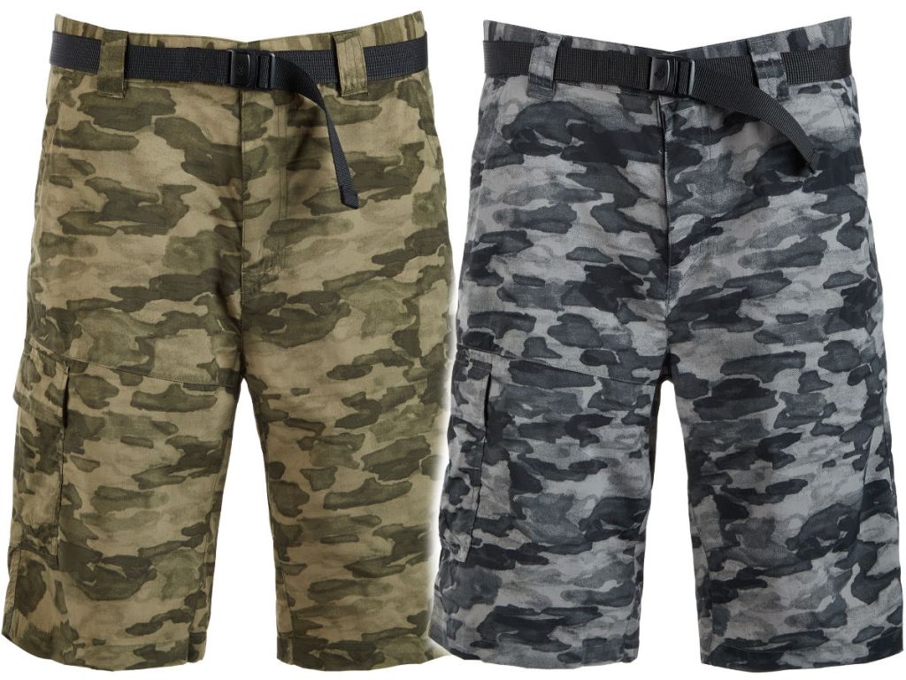 Columbia Men's Battle Ridge II Camo-Print Cargo Shorts