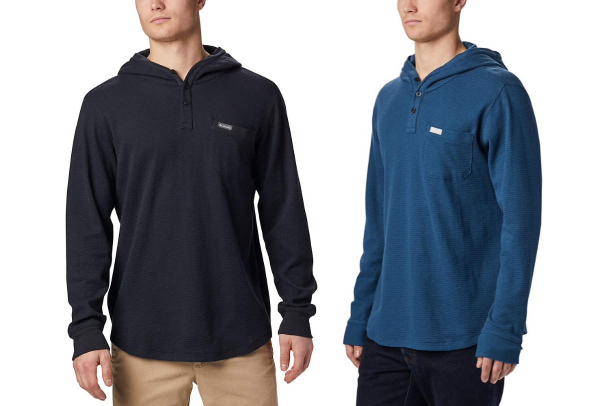 Columbia Men's Boulder Ridge Henley Hoodies